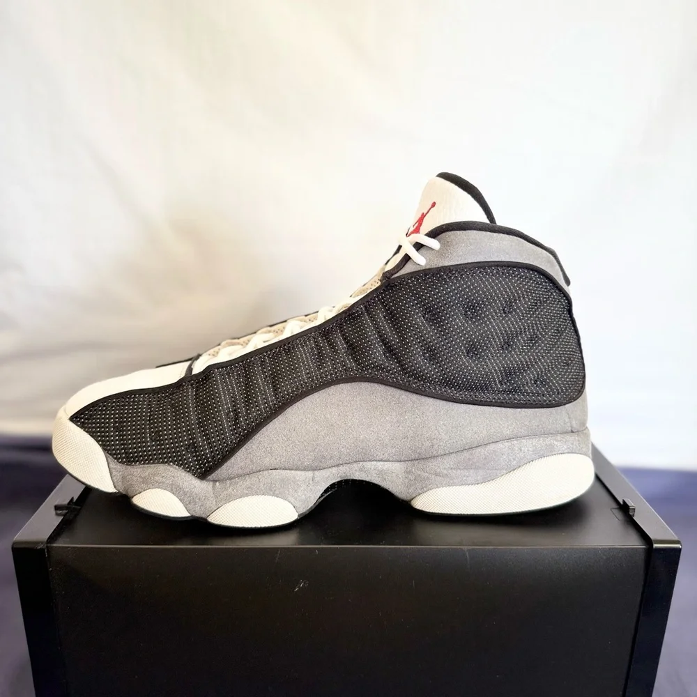 AUTHENTIC Jordan 13 Retro Black Flint size 12 DJ5982-060 2023 PRE-OWNED - Picture 4 of 8
